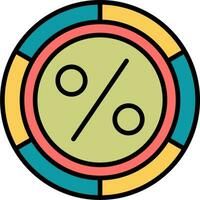 Percentage Vector Icon