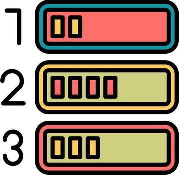 icono de vector de progreso