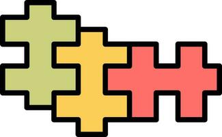 Puzzle Vector Icon