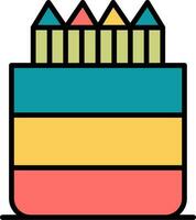 Pencil Holder Vector Icon