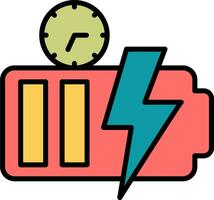 Fast Charge Vector Icon