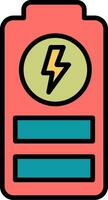 Charging Battery Vector Icon