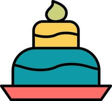 Wedding Cake Vector Icon