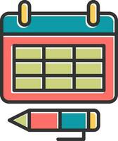 Schedule Vector Icon