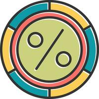 Percentage Vector Icon