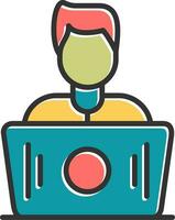 Working Vector Icon