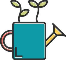 Watering Can Vector Icon