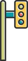 Traffic Light Vector Icon