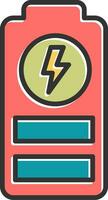 Charging Battery Vector Icon