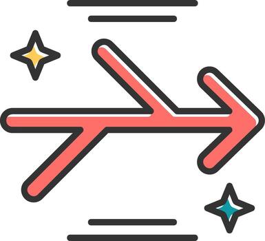 icono de vector de flechas