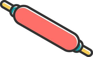 Rolling Pin Vector Icon