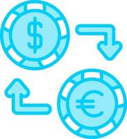 Currency Exchange Vector Icon