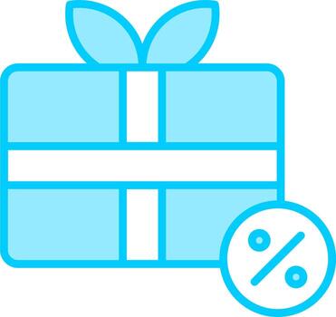 icono de vector de regalo