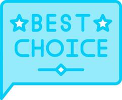 Best Choice Vector Icon