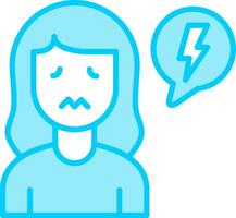 Overwhelmed Vector Icon
