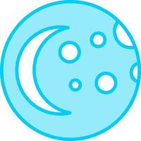 Moon Vector Icon