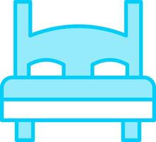 Double Bed Vector Icon