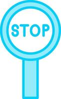 Stop Sign Vector Icon