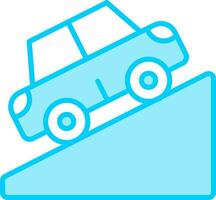 Uphill Vector Icon