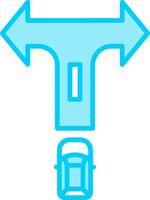 Driving Test Vector Icon