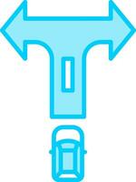 Driving Test Vector Icon