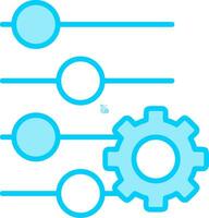 icono de vector de configuración