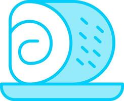 Roll Cake Vector Icon