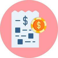 Invoice Vector Icon