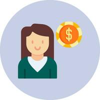 Financial Advisor Vector Icon