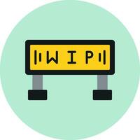 Wip Vector Icon