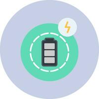 Wireless Charging Vector Icon