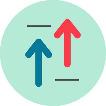 icono de vector de flechas