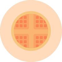 Waffle Vector Icon