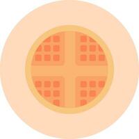 Waffle Vector Icon