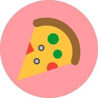 icono de vector de pizza