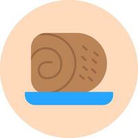 Roll Cake Vector Icon