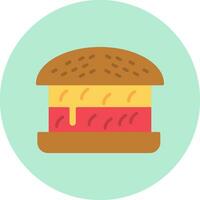 Hamburger Vector Icon