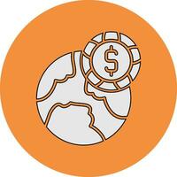 World Financial  Vector Icon