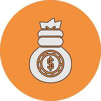 Money Bag Vector Icon