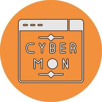 Cyber Monday Vector Icon