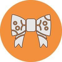 Ribbon Bow Vector Icon