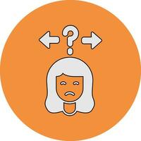 Uncertainty Vector Icon
