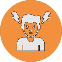 Anxiety Vector Icon