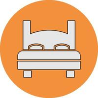 Double Bed Vector Icon