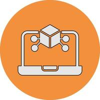 Simulation Vector Icon