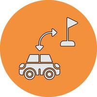 Driving School Vector Icon