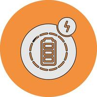 Wireless Charging Vector Icon