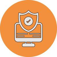 icono de vector de seguridad