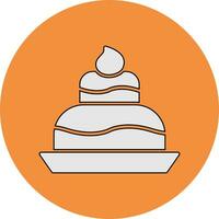 Wedding Cake Vector Icon