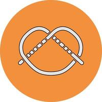 Pretzel Vector Icon